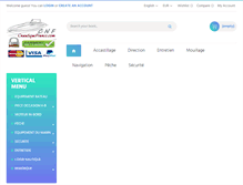 Tablet Screenshot of cnautiquefrance.com